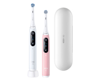 Oral-B Szczoteczeka magnetyczna iO6 Duo (biała + różowa) - 1519318 - zdjęcie 4